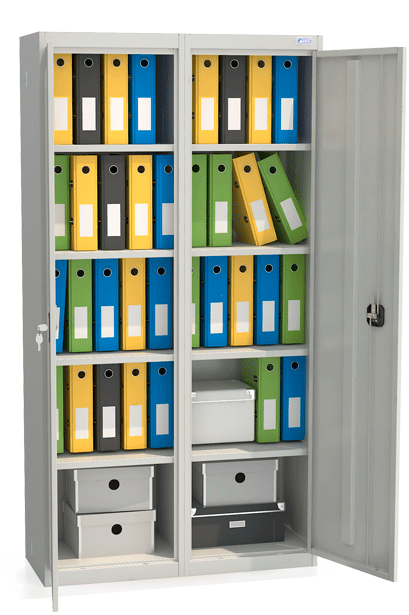 Металлический шкаф архивный шха 100